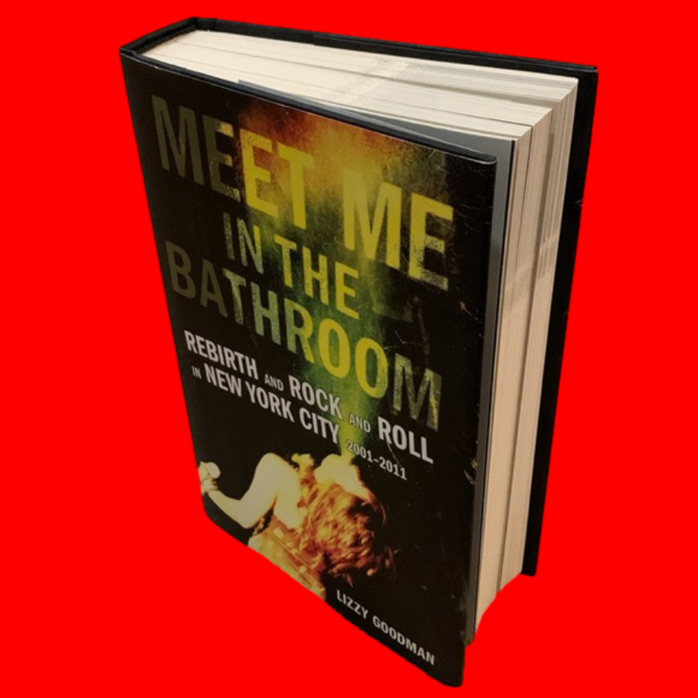 Meet Me in the Bathroom by Lizzy Goodman hardcover book